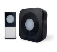 Carillon sans fil - SCS SENTINEL - 200 mètres - SimplyBell - Noir