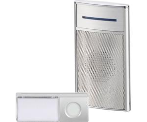 Carillon sans fil Set complet avec flash, avec porte-nom Heidemann 70845 HX Speaker