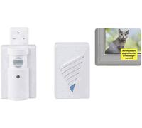 Carillon sans fil Set complet pour animaux de compagnie, avec détecteur de mouvements Heidemann 70829 HX Pet