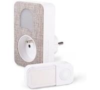 Carillon SCS SENTINEL SONE Stylé CSF0108 Sans fil & sans pile Prise intégrée