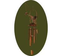 Carillon sonore Bambou Mobile Dragon Bois sonore