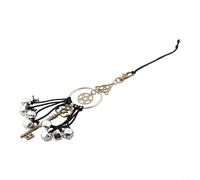 Carillon Sorcière pour porte 31cm Chasse Mauvaises Ondes Carillon | Métal , 31cm de long, chasse énergies négatives, pour idéal maison, son purificateur