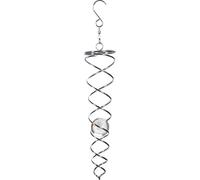 Carillon TWISTER avec une boule - env. 20 cm - spirale / tourbillon à suspendre (petit)