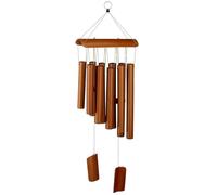 Carillons a Vent Exterieur,10 Tubes Carillonsà Vent,Carillon Éolien en Bambou,Carillon Éolien en Bambou De 60 Cm,Decor pour Jardin, Intérieur, Cour, Décoration De La Maison