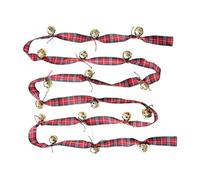 Carillons de Noël à Suspendre, Combinaison de Couleurs de Roses, mélange de Tissus métalliques pour décoration intérieure Festive, éclats de Cordes de péage de noël