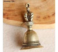 Carillons Éoliens En Cuivre Rétro, Artisanat En Laiton, Conception De Cloche En Bronze Tibétain