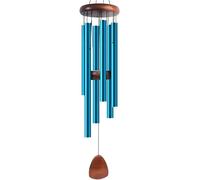 Carillons éoliens en Métal Extérieur Carillons Extérieurs à Ton Profond Carillons Extérieurs Carillons De Jardin Suspendus, Décorations pour La Maison Zen, Patio, Cour Et D, Blue