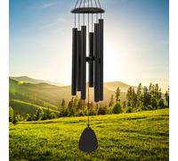 Carillons éoliens extérieurs de 26 pouces, crée une atmosphère pour la décoration extérieure des fermes, des terrasses, des jardins, des véranda avant et des balcons 26inLVSEFL