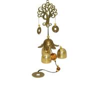 Carillons éoliens Fengshui, Cloches en métal Arbre de Fortune pour extérieur, Carillons éoliens Feng Shui porte-bonheur pour décoration suspendue maison jardin patio cour Cadeau (Arbre de Fortune)