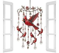 Carillons éoliens Oiseaux Décoration de jardin | Carillons éoliens de jardin Cloches pour amoureux de la nature, collectionneurs, café, balcon, arrière-cour, studio