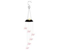 Carillons éoliens pour l'extérieur - Carillon Solaire Animal à LED Changeant de Couleur,Accessoires Jardin Terrasse,pour Porche, Jardin, Boutique, Bureau, Salle de Classe,