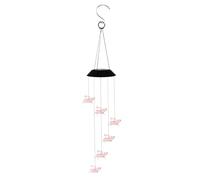 Carillons éoliens pour l'extérieur - Modern Carillon Solaire Animal à, Compact, LED Changeant de Couleur, Décoration terrasse et Jardin | Multipurpose Outdoor Indoor Utility Durable