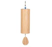 Carillons éoliens zen,Bamboo Vent,Carillons éoliens en bambou japonais,Carillon éoliens en Bambou,Carillon Japonais,Convient pour le yoga, la méditation, le jardinage, etc. (Accord de fa Spring Breeze