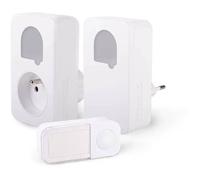 Carillons - SCS SENTINEL - SONE DUO - Sans fil et sans pile - Lot de 2 - Portée 150+50 mètres - Auto-alimenté