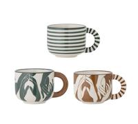 CARIM Tasse à thé café en grès BLOOMINGVILLE - Les 3