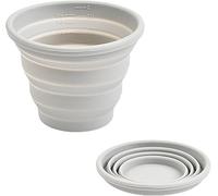 Carimee Tasse pliable en silicone, tasse de voyage réutilisable et pliable, petite tasse portable pour la randonnée et le camping en plein air, 300 ml
