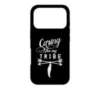 Caring for My Tribe, Joli Cadeau bojo Vintage avec flèches Coque pour iPhone 17 Pro