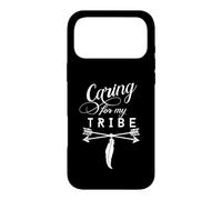Caring for My Tribe, Joli Cadeau bojo Vintage avec flèches Coque pour iPhone 17 Pro Max