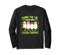 Caring for The Cute Lucky Charm Shamrock St Patrick Day Manche Longue
