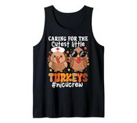 Caring for The Cutest Little Turkeys NICU Crew Thanksgiving Débardeur