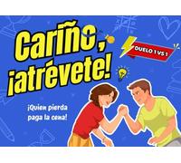 Cariño, ¡atrévete!: El libro de retos uno contra uno en pareja. Perfecto para divertirse juntos y decir adiós al aburrimiento.