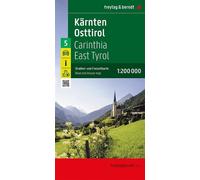 Carinthie - tirol est (5) Edition trilingue français-anglais-allemand - Collectif - Freytag Et Brendt - broché - Atlas / carte