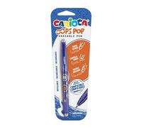 Stylo - CARIOCA - OOPS POP - Bleu - Multicolore - Pour enfants à partir de 3 ans
