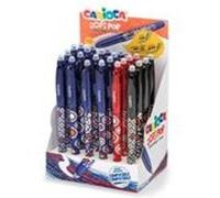 Carioca 41045 stylo à bille Noir, Bleu, Rouge Fin 24 pièce(s) G