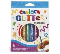 Carioca 42190 marqueur 6 pièce(s) Bleu, Vert, Gris, Violet, Rouge, Jaune G