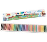 Carioca 42890 Crayon de couleur Couleurs mélangées 80 pcs(s)