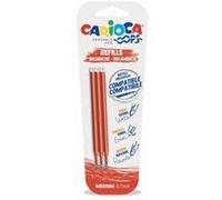 Carioca 43041/03 recharge pour stylos Moyen Rouge 3 pièce(s) G