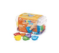 CARIOCA Baby Teddy Crayons | Boîte de Crayons de Couleur pour Les Enfants de 1 an et Plus, en Forme d'Ourson, 48 Pièces