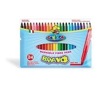Carioca Bravo stylo-feutre Extra-large Multicolore 24 pièce(s) G