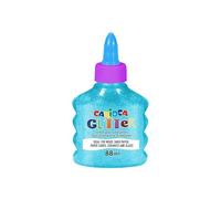 Carioca Colle bouteille pailletée glue néon lavable 88 ml bleu 3+