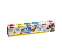 Carioca Doughy Pâte à modeler | Pot de 110 g doux et lisse | Pour 2+ ans | 6 unités