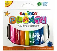 Carioca Ensemble De 10 Plastilines En Plastique