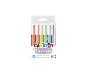 Carioca Evidenziatori Pastel - 6 Pz