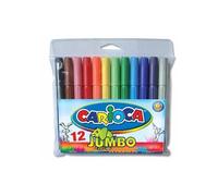Carioca Feutre Jumbo 12 Feutres (En Étui Plastique) 1 Unité(S)
