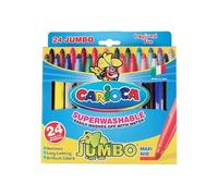 Carioca Feutres de coloriage Jumbo lavables – Boîte de 24