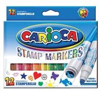 Carioca Feutre Tampon Superwashable 12 Pièces (= 12 Couleurs Et 12 Motifs De Tampon) 1 Unité(S)