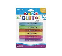 Carioca Fluo de colle à Paillettes Fluo (Lot de 6)