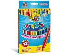 Carioca Feutre Joy Superwashable 12 Feutres (En Étui Cartonné) Lot de 1Unité(S)