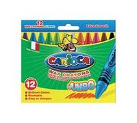Carioca Jumbo - Crayon - Cire - Couleurs Assorties - Pack De 12