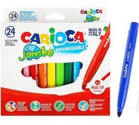Carioca Jumbo Feutre extra-épais Multicolore 24 pcs(s)