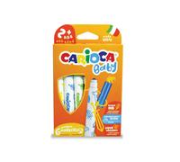 Carioca Marker 2+ Feutre extra-épais Multicolore 6 pc(s)
