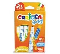 Carioca Marker 2+ stylo-feutre Extra-large Multicolore 6 pièce(s)