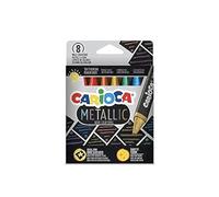Carioca Cera METALLIC PASTELLI – 8 pièces – 43163