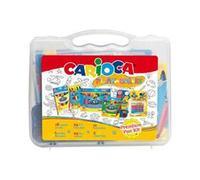 Carioca Play With Colors - Colored Pencil, Crayon, Fiber-Tip Pen And Paint Set - Couleurs Assorties