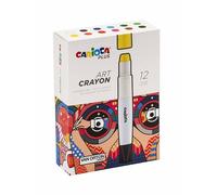 Carioca Plus Art Crayon - 12 Pcs