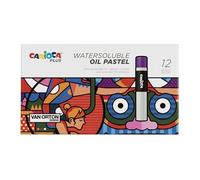 Carioca Plus Pastels à l'Huile - 12 Pcs